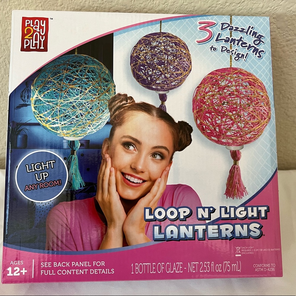 Craft Kit Loop N Light Lanterns Activity Gift Holidays Birthdays special Events